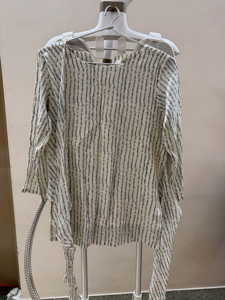 Chic Striped Tunic Top