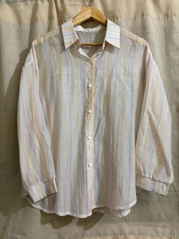 Multicolor striped shirt