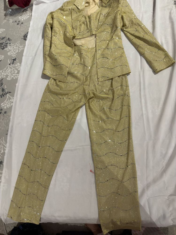 Sparkly Gold Co-ord Set