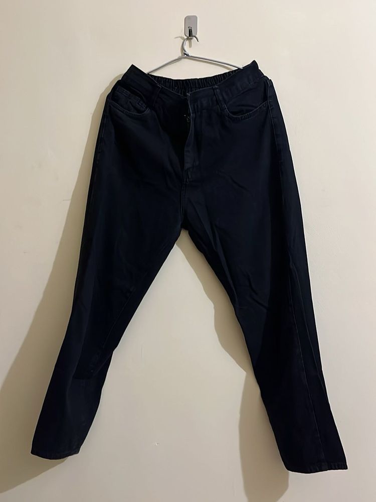 Classic Black Denim Jeans