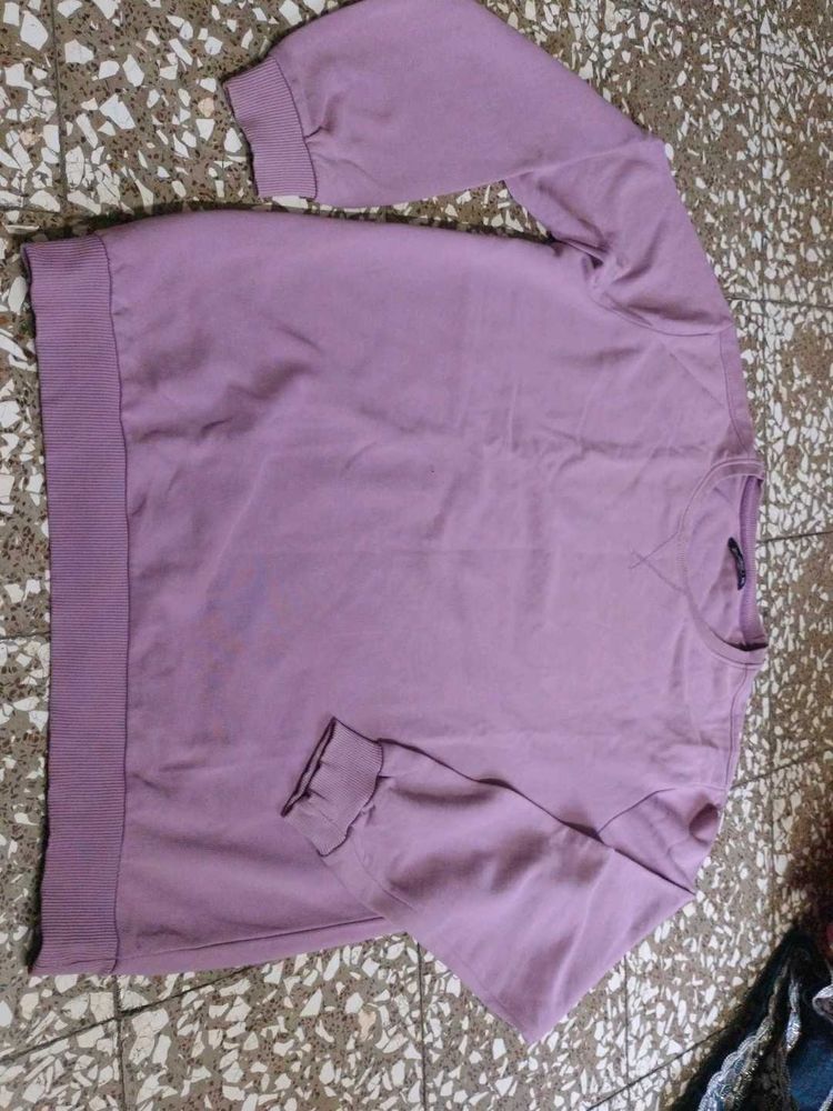 Mauve Pullover Sweater