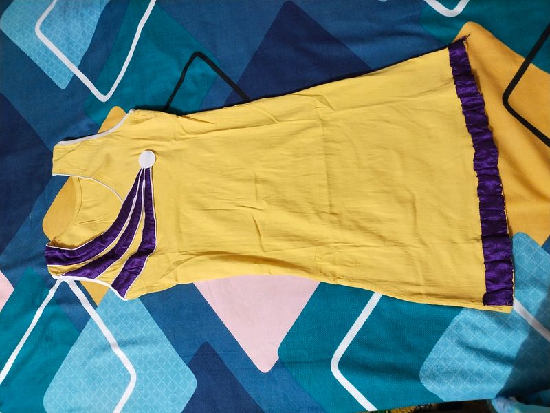 Yellow Colour With Beautiful Neck