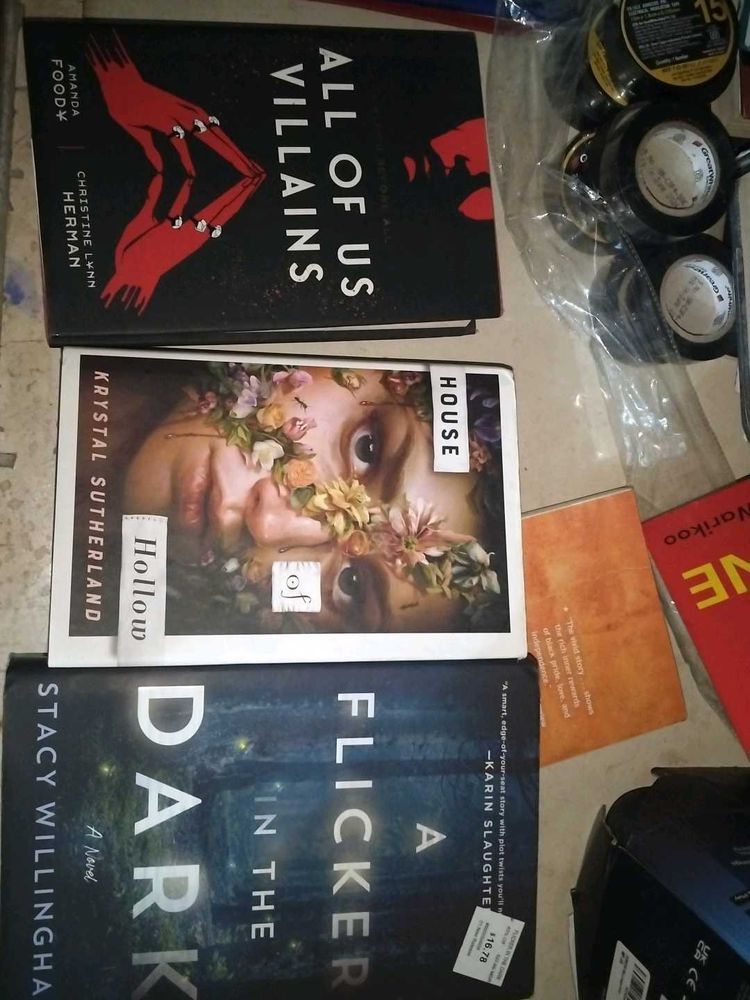 Set of 3 Thriller &amp; Mystery Novels