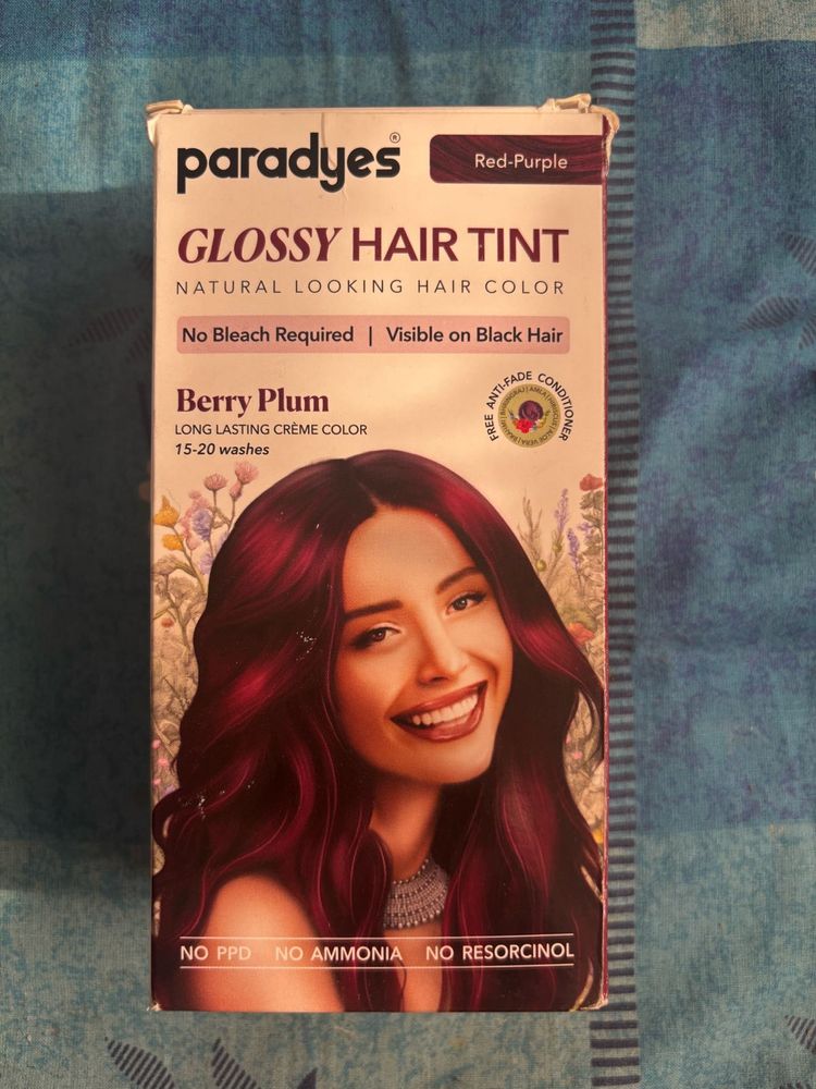 Paradyes Glossy Hair Tint - Berry Plum