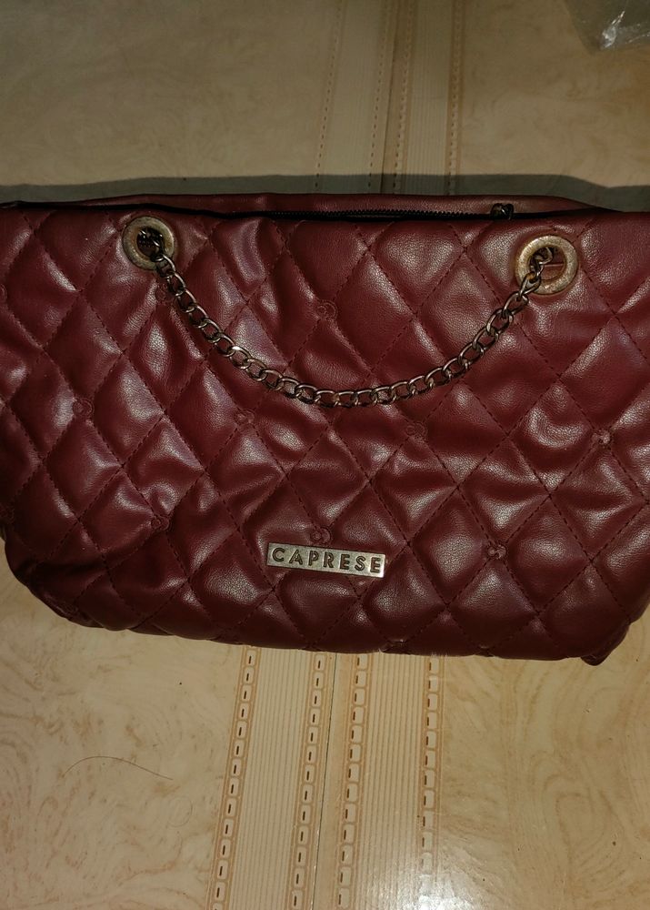 Caprese Quilted Chain Bag