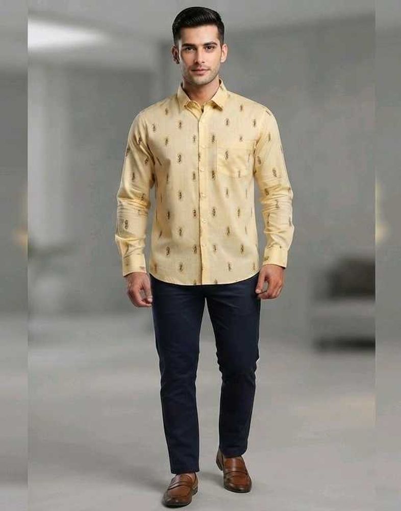 Men's Printed Casual Shirt