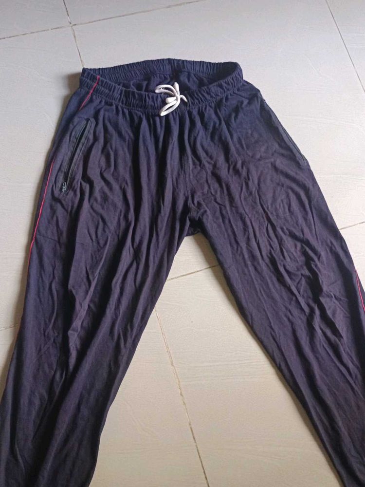 Men's Navy Blue Track Pants