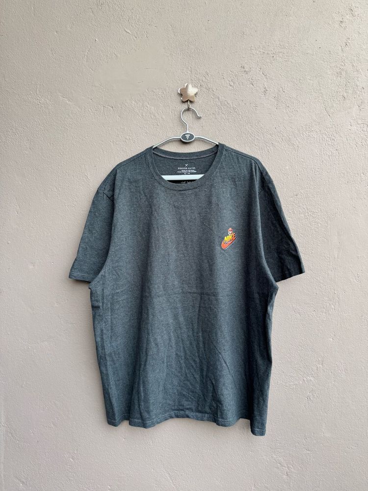 Grey T-Shirt with Fun Graphic
