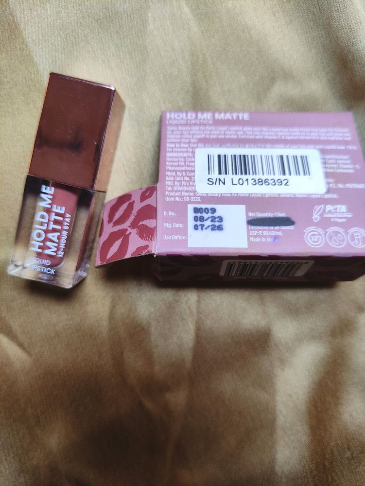 Swiss Beauty Lipstick Spicy Nude