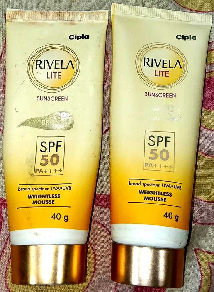 Rivela Lite Sunscreen SPF 50
