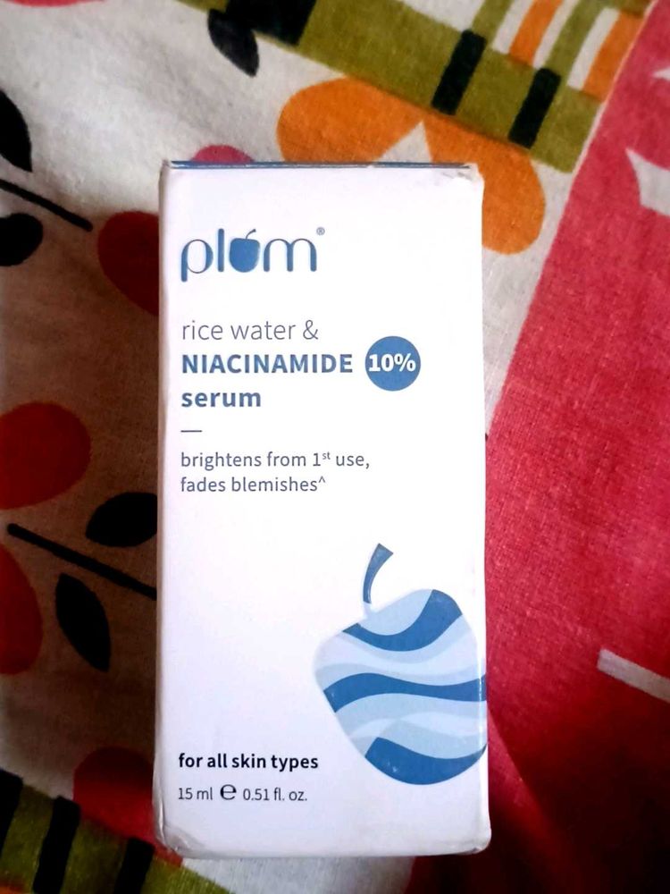 Plum Rice Water &amp; Niacinamide Serum
