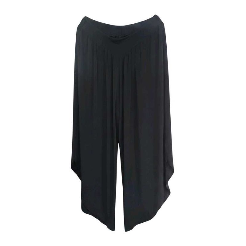 Black Wide Leg Palazzo Pants