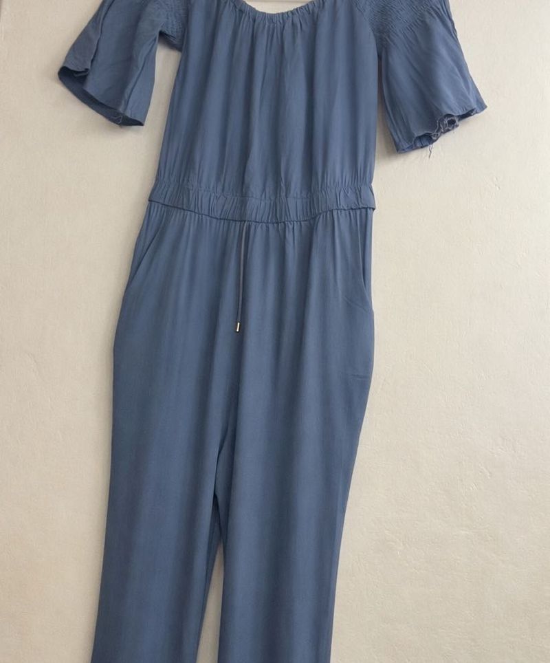 grey jumpsuit