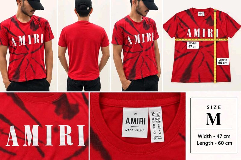 Amiri Red T-Shirt