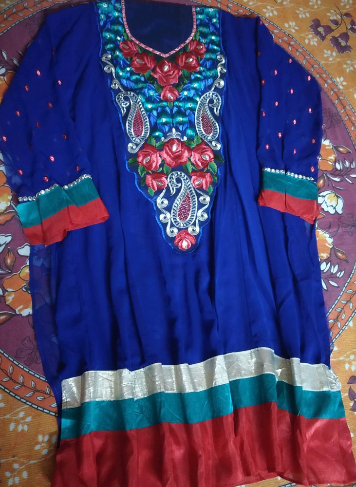 Unstitched Salwar piece (4piece)