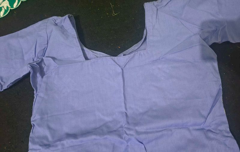 Lavender Striped kurti