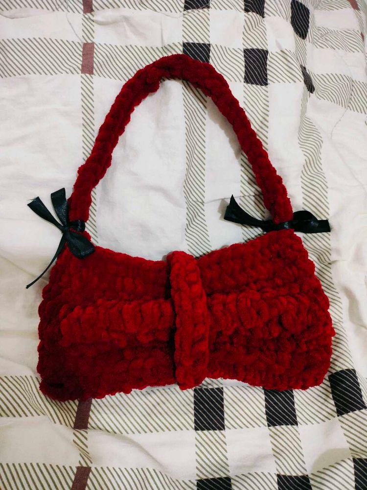 Bow🎀 Crochet Bag