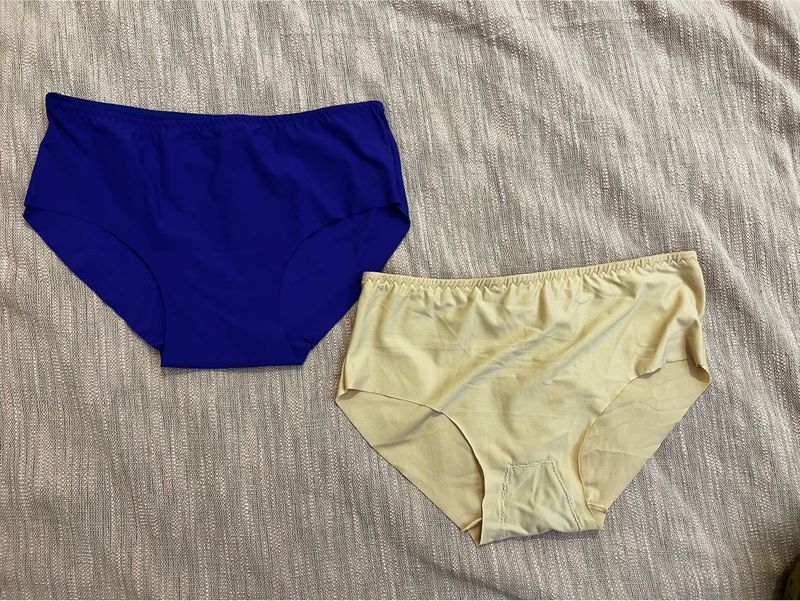 New Pack of 2 Women's Seamless Briefs