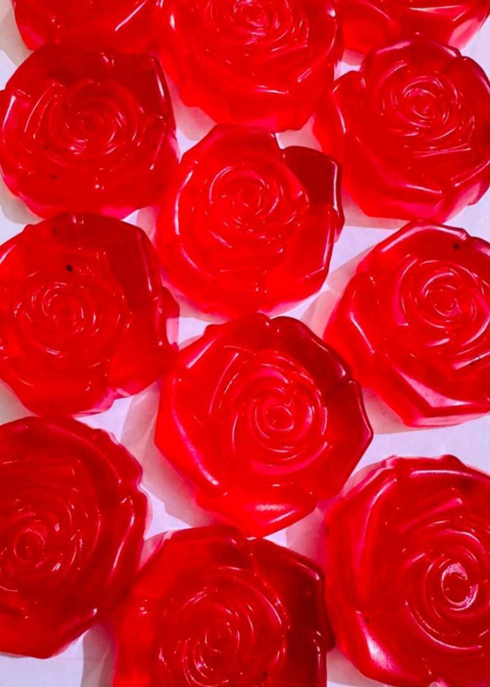Red Rose 5 soap