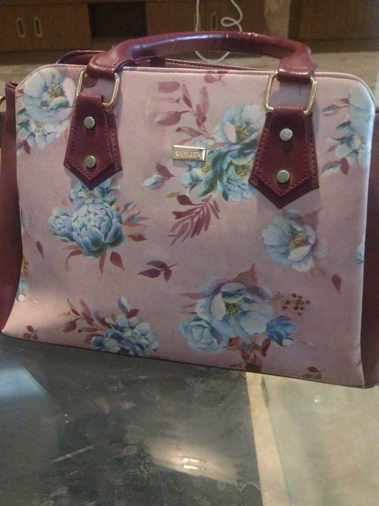Floral Print Handbag