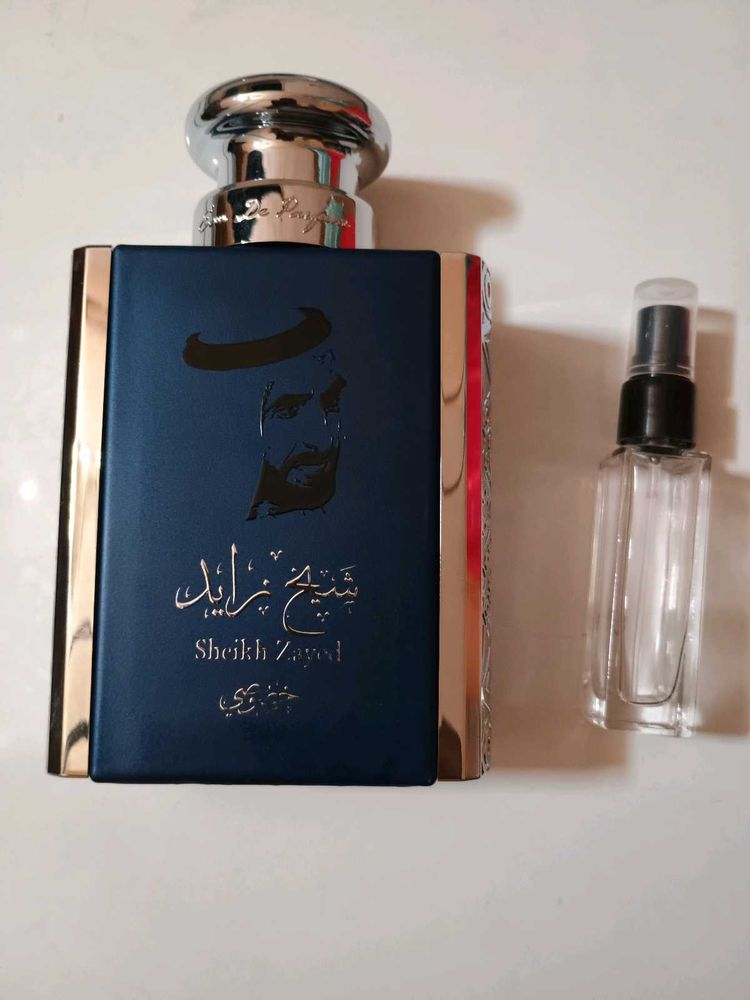Sheikh Zayed blue 5 ml Perfume decent
