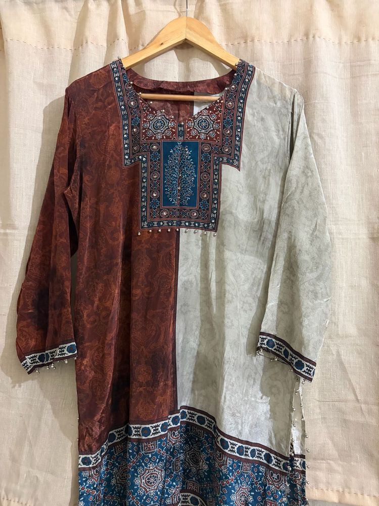 Ajrakh cord set