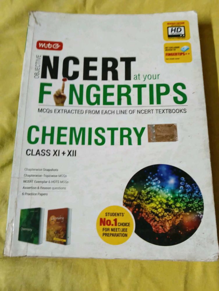 NCERT at your Fingertips Chemistry + free gift