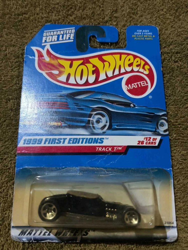 Hot Wheels 1999 First Editions Track T Die-Cast Ca