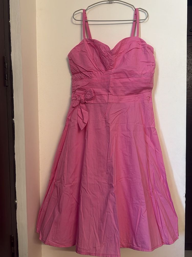 HNM Pretty Pink Summer Dress