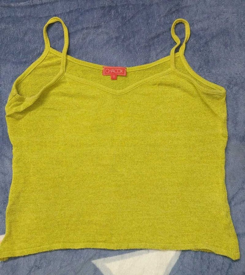 Green Cami Top