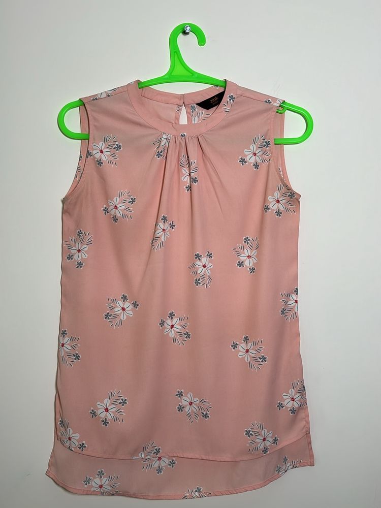 Zink High-Low sleeveless Top