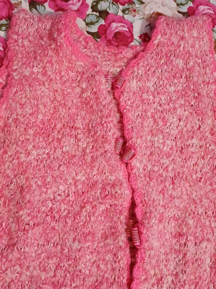 Pink Half 🎀 Sweater