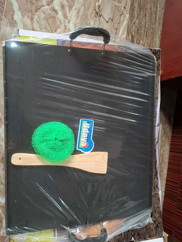 Dosa Tawa with Scrubber &amp; Spatula