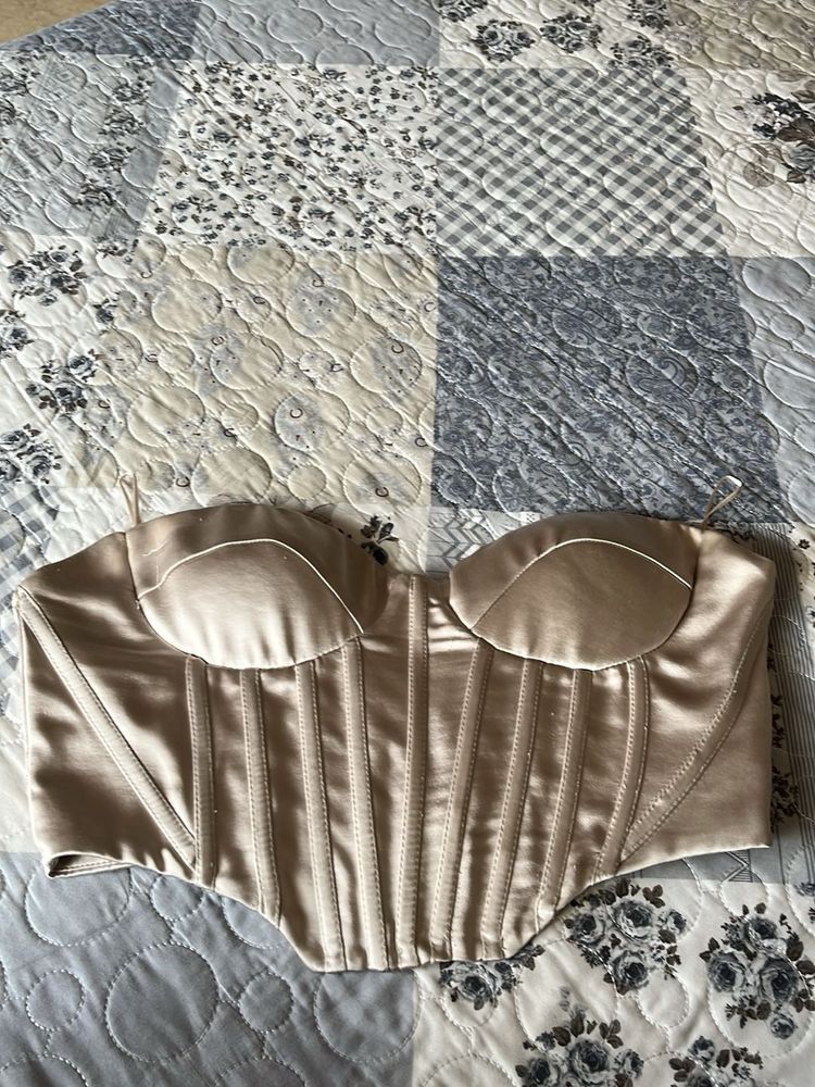Satin Corset Top size M