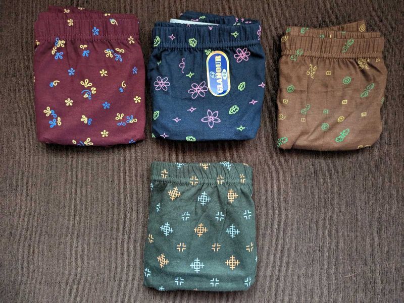 New unused cotton pack of 4 briefs 90cm