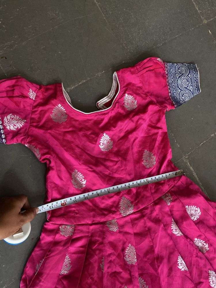Beautiful Pink Silk Lehenga Choli