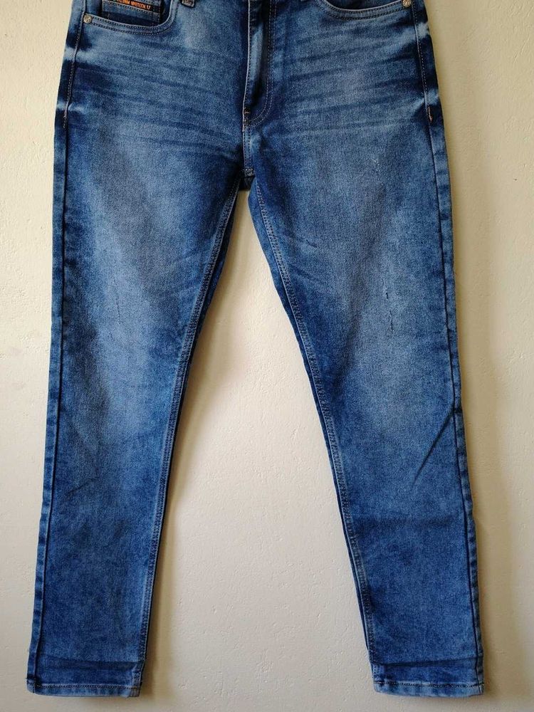 The Indian Garage Blue Denim Jeans
