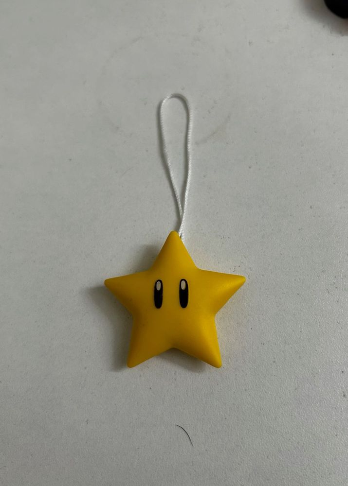 Star Keychain from Super Mario