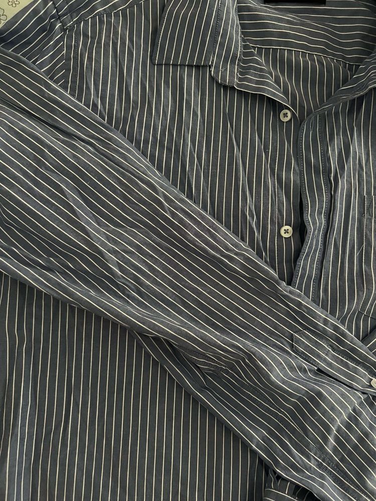 Classic Striped Men's Shirt
