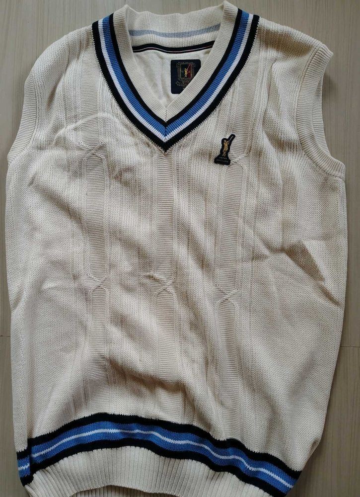 Men's V-Neck Sleeveless Knit Sweater Vest