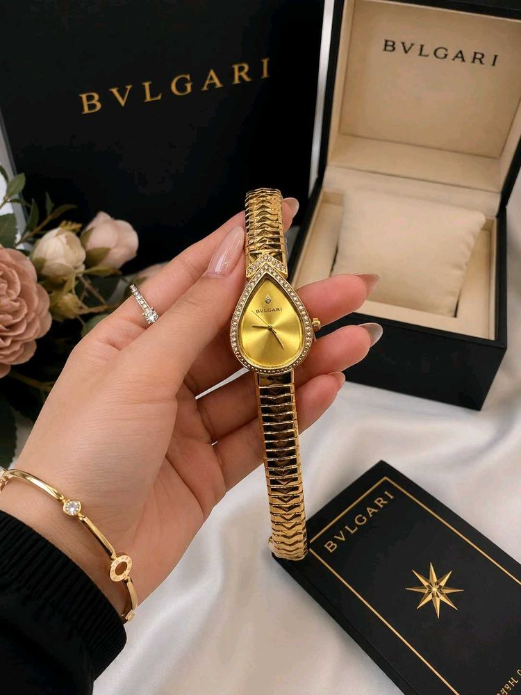 Elegant Bvlgari watch women