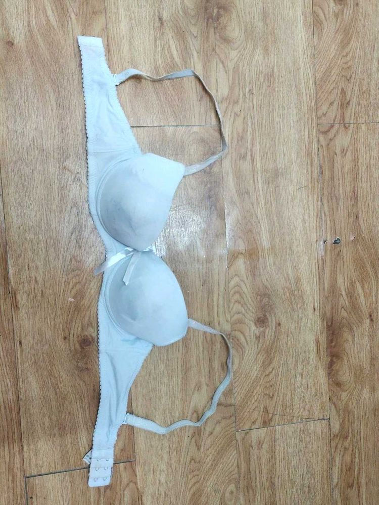 Sexy White Heavily Padded Push up Bra