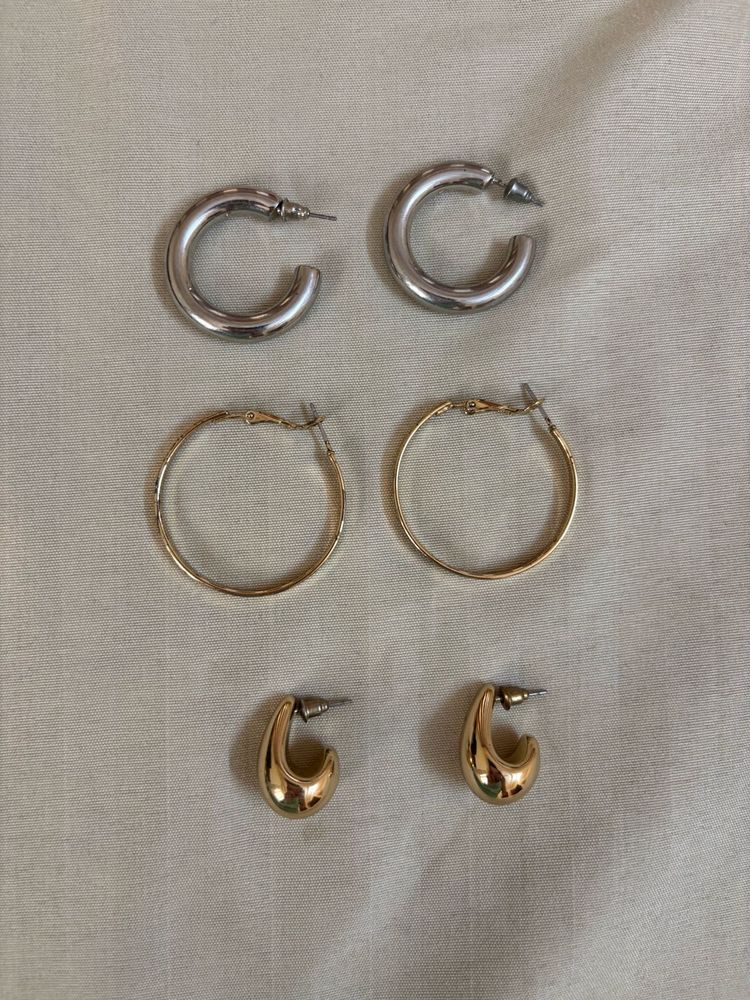 Hoop Earrings (Set of 3)