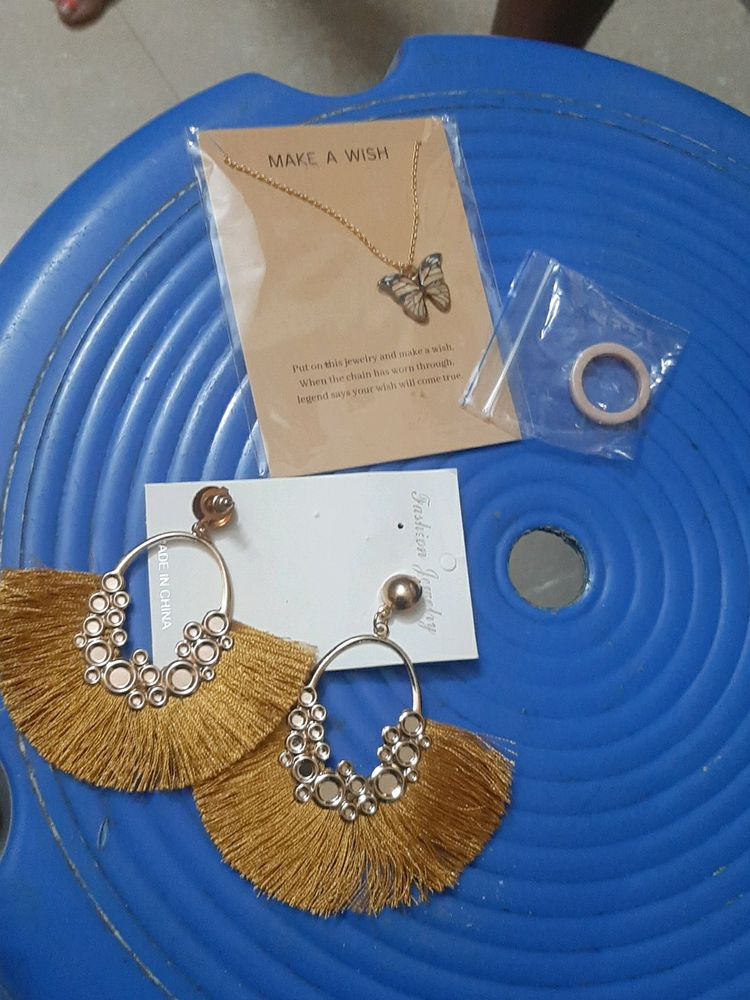 Pendent, Ring And  Earring Available