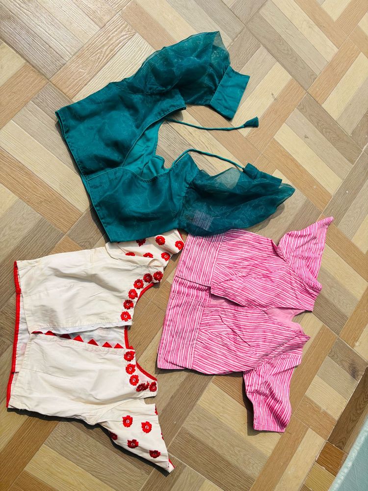 Blouse Bundle of 3- Ethnic Flair
