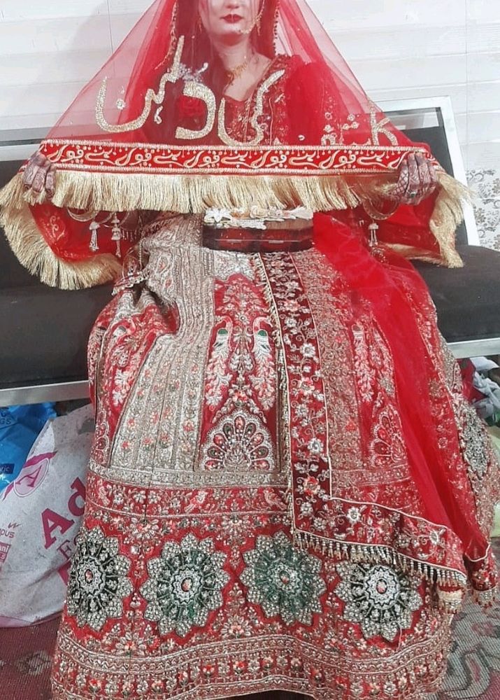 Wedding  Heavy Lehanga Choli With  Heavydupatta