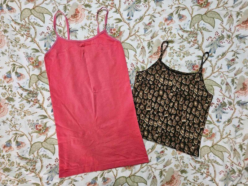 Set of 2 Spaghetti Strap Tops