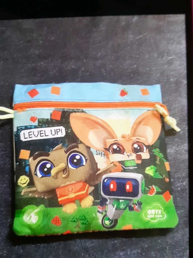 ORYX KIDS Cute Cartoon Pouch Bag