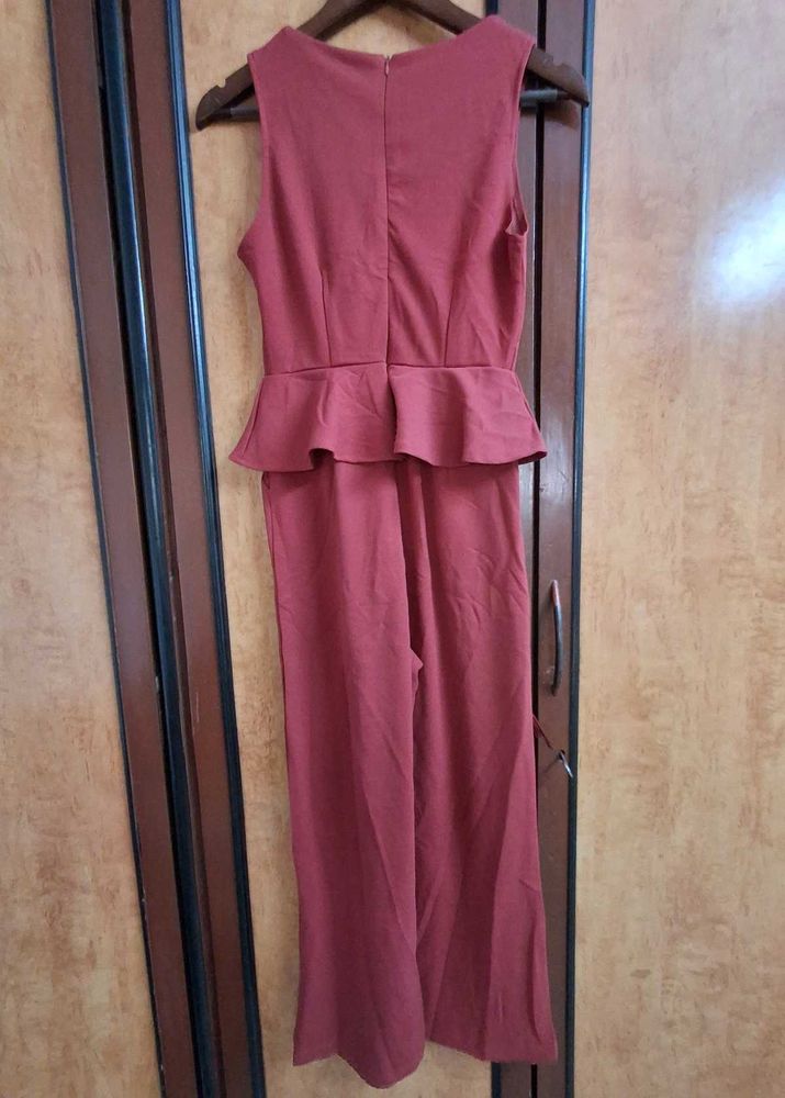 Chic Peplum Jumpsuit