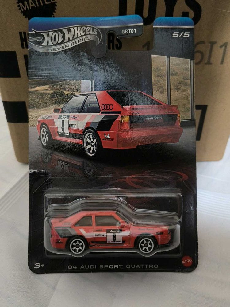 Hot Wheels Silver Series Audi Quattro (CHASE)